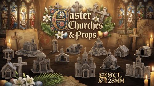 Easter Churches & Props