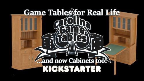 Cabinet Game Table from Carolina Game Tables