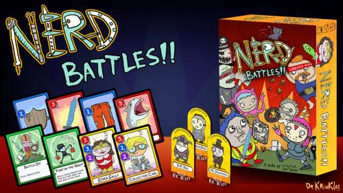 Nerd Battles!!– A Nerdy Card Game with Confidence
