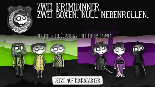 Krimidinner: Der Tod in der Zombie-WG & Der Tod des Samurai