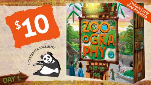 Zoo-ography : A Tile Laying Zoo Builder Game for 1-4 Players