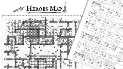 Heroes Map