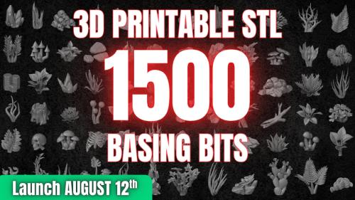 1500 BASING Bits - 3D Printable STL