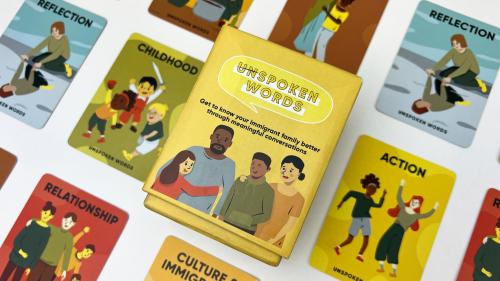 Unspoken Words Card Game