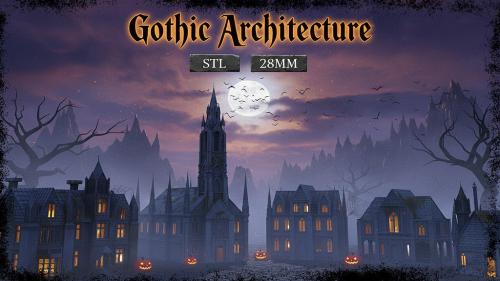 Gothic Architecture | 3D PRINTABLE STLs |