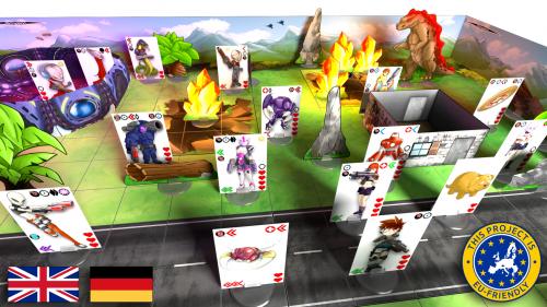 Chibi Commander: Alien Invasion Board Game