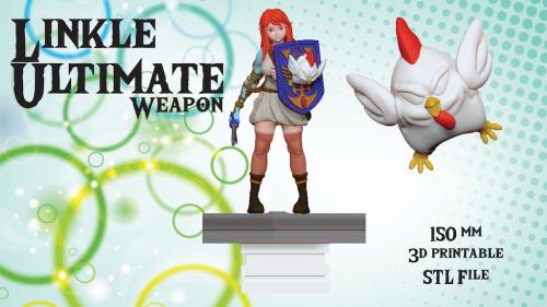 Cuco Ultimate Weapon waifu stl
