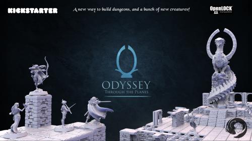 Odyssey through the Planes : 3d tiles and bestiary