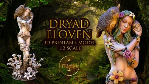 DRYAD: Eloven The White Lily - STL model 1:12 scale