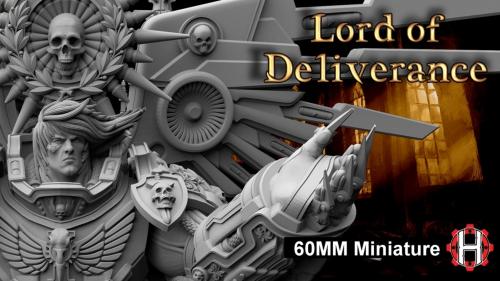 HeresyLab - Lord of Deliverance - 60mm resin and STL