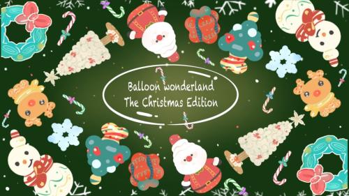 Festive Balloon Wonderland: The Christmas Edition 3D STL