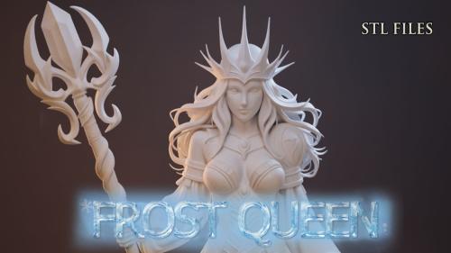 ⚔️ FROST QUEEN ⚔️ – 3D Printable STL Figure