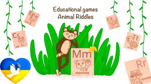 Animal Riddles - Educational games makes the FAMILY ONE WHOL