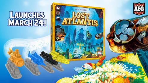Lost Atlantis, A Game of Underwater Exploration from AEG
