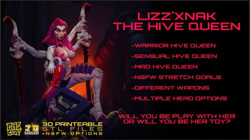 The Hive Queen - Space Bugs - Kill Gang Leader