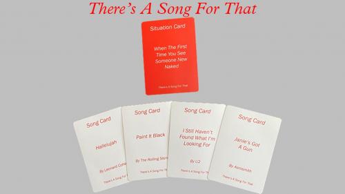 There s A Song For That: Adult Party Game For Music Lovers