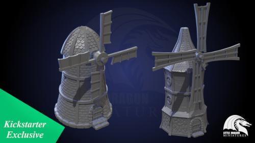 Stylized City_(Part3)3D Printable STL Files
