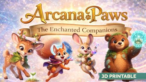 Arcana Paws: The Enchanted Companions
