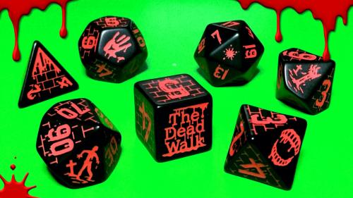 BLOODY ZOMBIE DICE SET