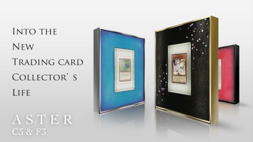 For Card Game collectors, Crystal Clear Case and Art Frame