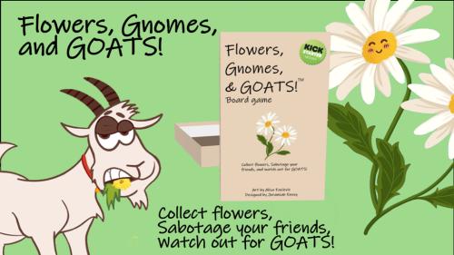 Flowers, Gnomes, and Goats!
