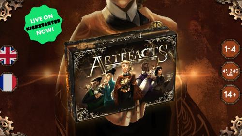 Artefacts, a gigantic modular board game