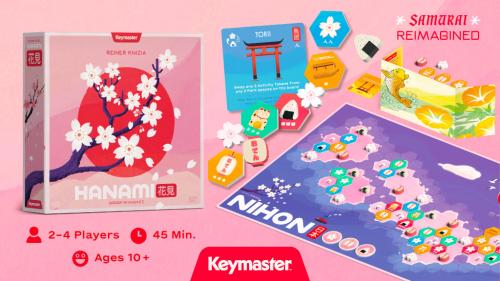 Hanami - Samurai Reimagined, A Reiner Knizia Classic