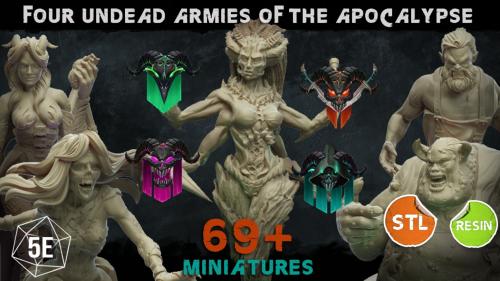 FOUR UNDEAD ARMIES OF THE APOCALYPSE