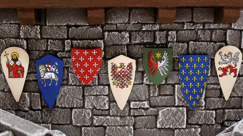 Heraldic Waterslide Decals for Wargaming Part 7