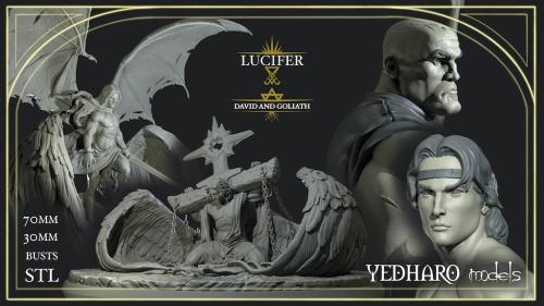 Lucifer - David and Goliath - 3D Printing Miniatures