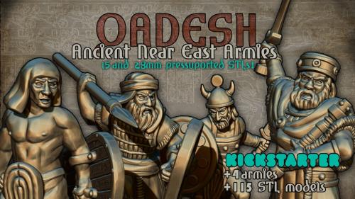 Qadesh. Armies of the Ancient Near East (STL miniatures).