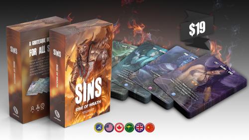 SINS, a grotesque deck-builder