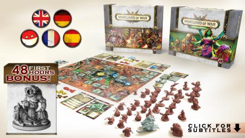 Vanguard of War - Tower Defense boardgame with zombies!