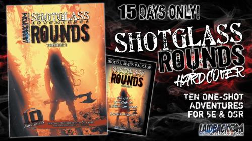 SHOTGLASS ROUNDS VOLUME 1 HARDCOVER