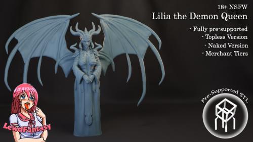18+ NSFW Lilia the Demon Queen