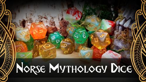 Norse mythology dice - by Lindorm Dice