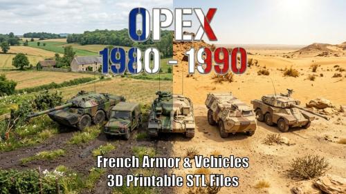 OPEX - French Army at war during the 80 s and 90 s