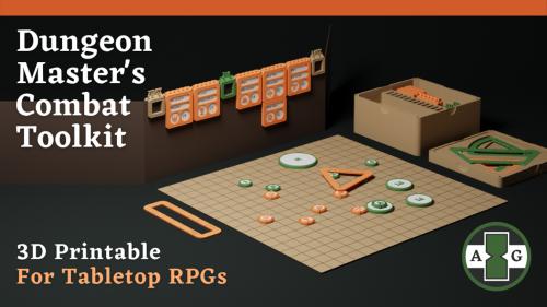 Dungeon Masterâs Combat Toolkit - 3D Printable STL