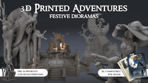 3D Printed Adventures: Festive Dioramas