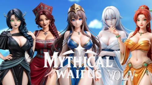 💋 Mythical Waifus Vol. V – STL - 120mm