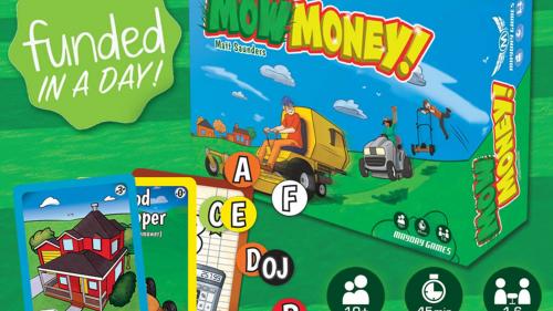 Mow Money REVERSE AUCTION A Game of Undercutting 1-6 Players