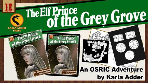 Elf Prince of the Grey Grove - OSRIC Adventure