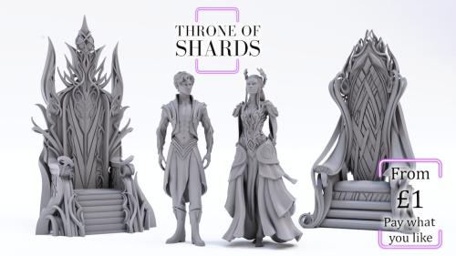 3D Printable & Physical TTRPG Minis | Pay What You Want