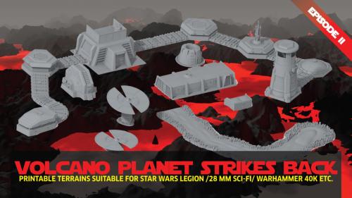 Printable terrain: Add on & new bunker system 28/32mm stl