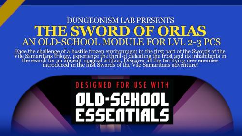 OSE The Sword of Orias / La Spada di Orias