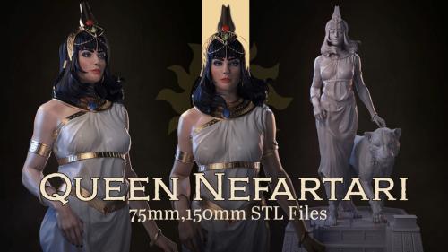 Queen Nefertari: Fantasy Miniature & Collectible