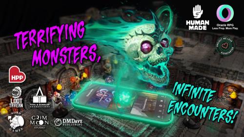 The Oracle RPG App - Monster Mania! NO AI!