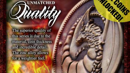 Fantasy Gaming Coins LARPing, Cosplay, Board Games, RPG 3.0