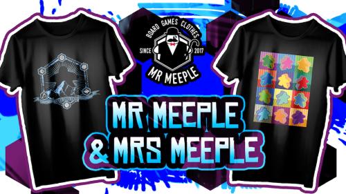 Mr&Mrs Meeple Board Game Accessories