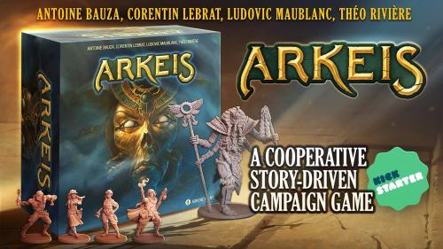 Arkeis - a cooperative story-driven campaign board game
